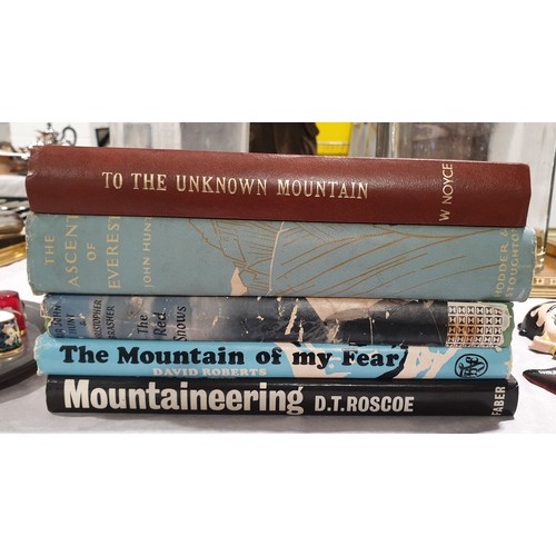 41 - Noyce, W., The Unknown Mountain, first edition, William Heinemann Ltd, London, 1962, Roberts, David,... 
