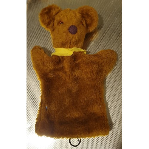 58 - Three puppets from the collection of Geoffrey Farrar. UK shipping £14.