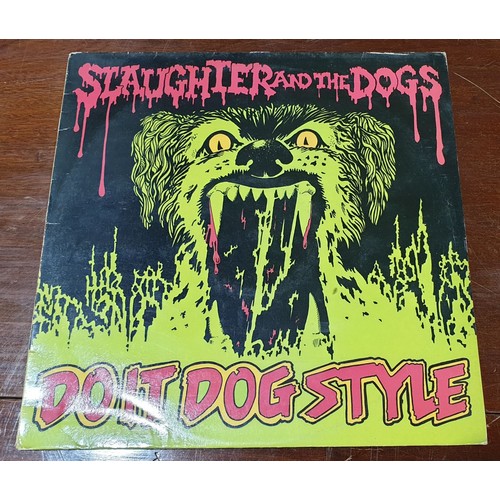 124 - A vinyl LP by Slaughter and the Dogs 