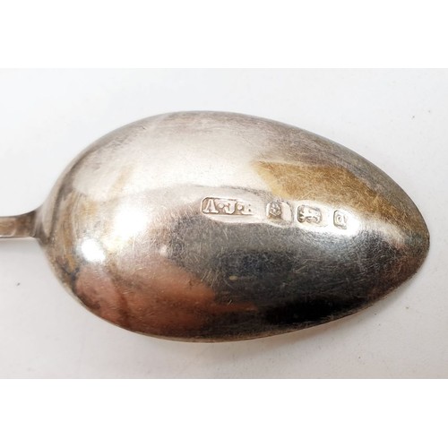 149 - Six silver hallmarked coffee spoons, Birmingham 1903, 29g. UK shipping £14.