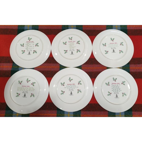 49 - Six Royal Doulton 1970/80s Christmas plates. No shipping. Arrange collection or your own packer and ... 