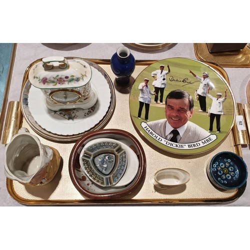 52 - A selection of ceramics including a Royal Doulton, 