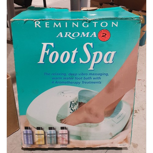 68 - A foot spa. No shipping. Arrange collection or your own packer and shipper, please.