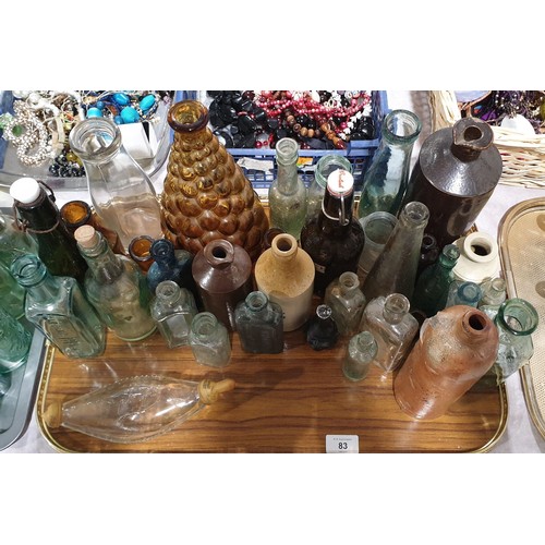 83 - A selection of vintage bottles. No shipping. Arrange collection or your own packer and shipper, plea... 