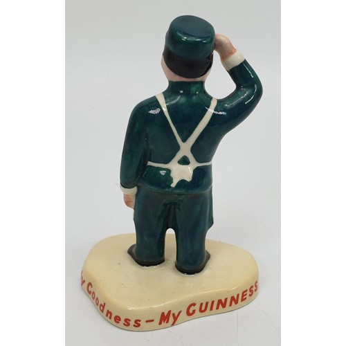 190 - A vintage Carlton Ware ceramic Guinness zoo keeper figure, height 4