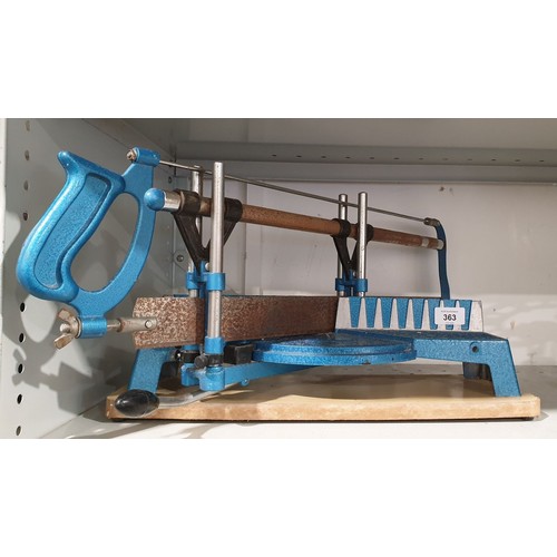 363 - A mitre saw. No shipping. Arrange collection or your own packer and shipper, please.