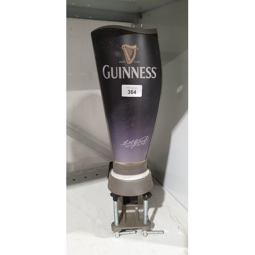 364 - A Guinness bar top pump. UK shipping £14.