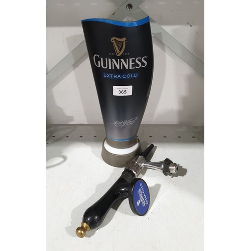 365 - A Guinness bar top pump. UK shipping £14.