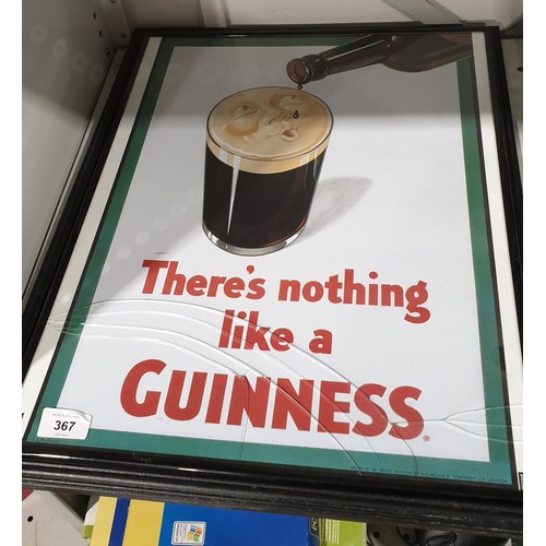 367 - Seven reproduction Guinness advertising posters, one A/F. No shipping. Arrange collection or your ow... 