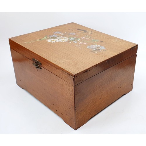 6 - An early 20th century Monopol music box, working order, width 11.25