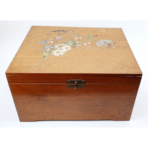 6 - An early 20th century Monopol music box, working order, width 11.25