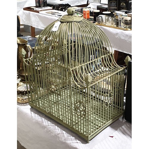 8 - A decorative bird cage, height 19.25