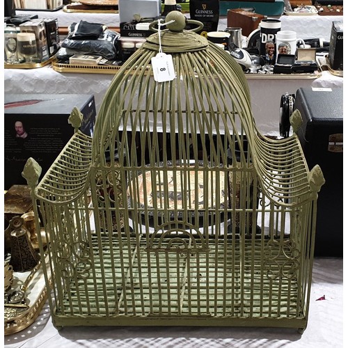 8 - A decorative bird cage, height 19.25