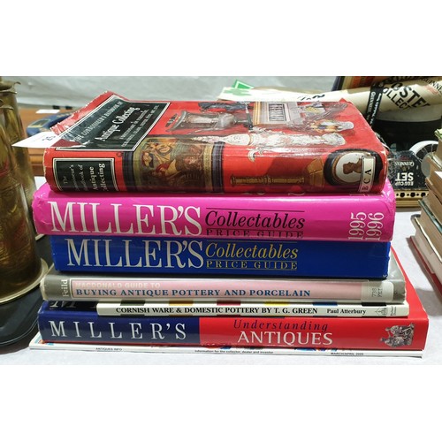 25 - A selection of Miller's and other antiques books. UK shipping £14.