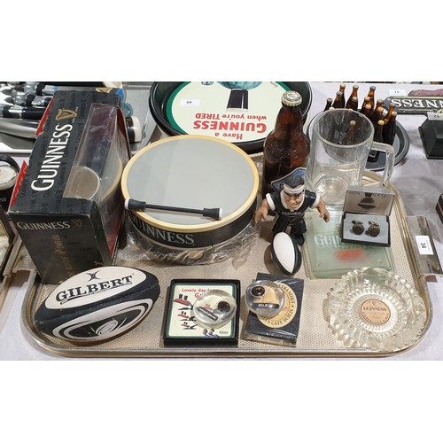 34 - A selection of Guinness memorabilia. No shipping. Arrange collection or your own packer and shipper,... 