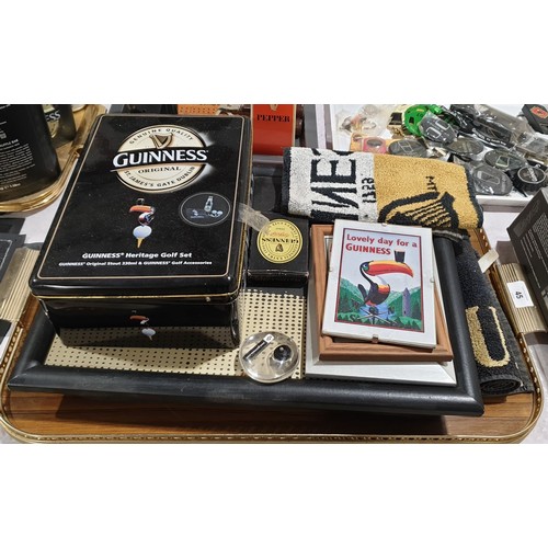 45 - A selection of Guinness memorabilia. UK shipping £14.