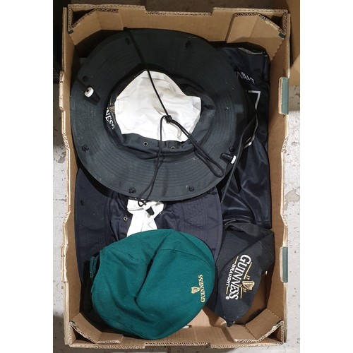 62 - A box of Guinness hats. UK shipping £14.