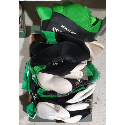 97 - A box of Guinness hats. UK shipping £14.