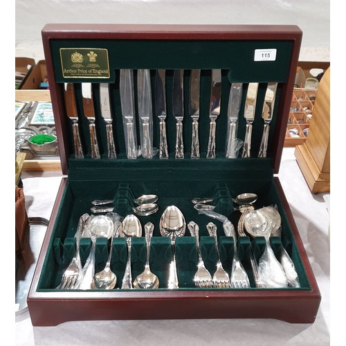 115 - An Arthur Price canteen of cutlery and other boxed Arthur Price cutlery. No shipping. Arrange collec... 