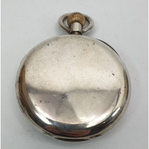 357 - A silver pocket watch, the dial and movement signed Lloyd Payne & Amiel, Manchester, A/F, Birmingham... 