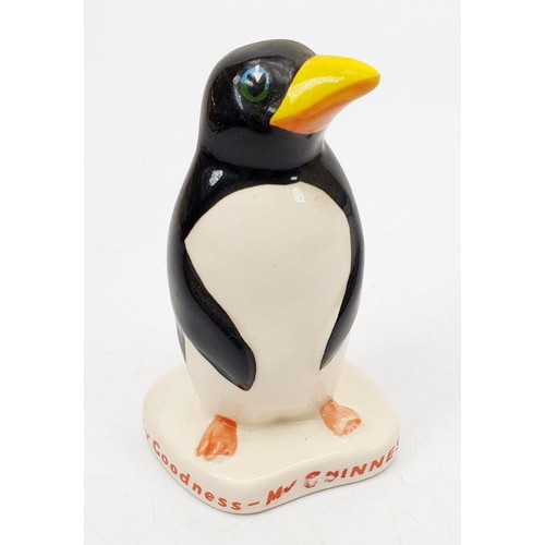 A vintage Carlton Ware Guinness penguin, height 4