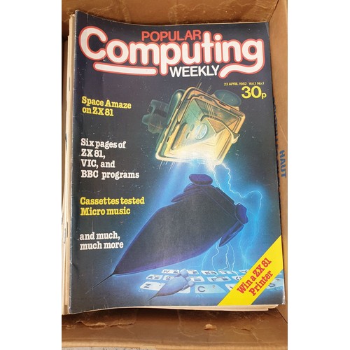 321 - A selection of 1980s Computer and Video Games magazine and Popular Computing Magazine. No shipping. ... 