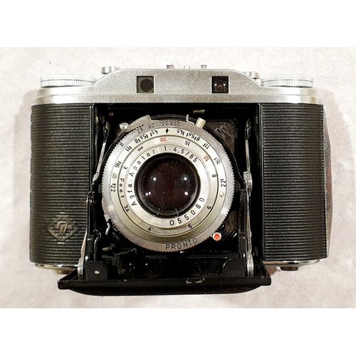 12 - An Agfa Isolette folding camera. UK shipping £14.