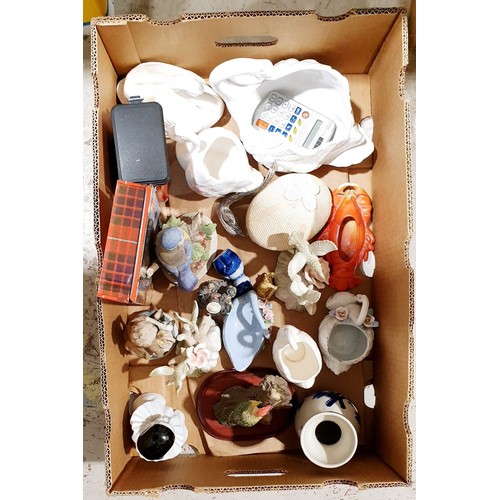 40 - A box of ornaments. No shipping. Arrange collection or your own packer and shipper, please.