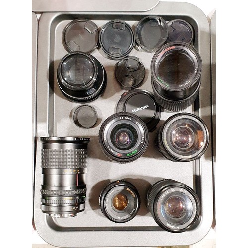 51 - Seven lenses. UK shipping £14.