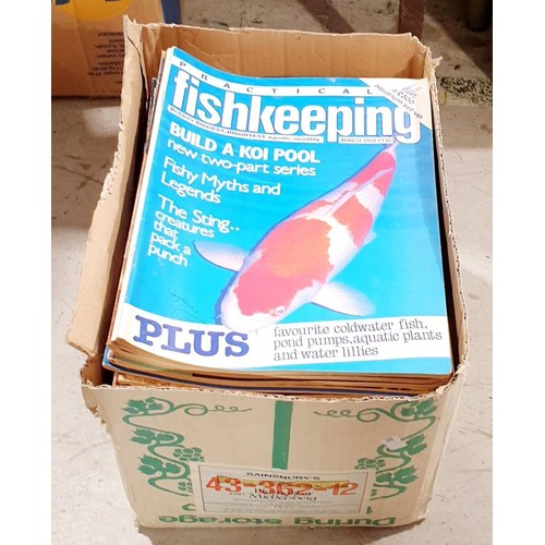 150 - A quantity of Practical Fish Keeping Magazine. No shipping. Arrange collection or your own packer an... 