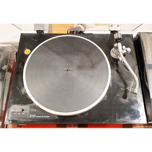 170 - A Sansui SR-222 MK II turntable. No shipping. Arrange collection or your own packer and shipper, ple... 