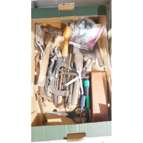 252 - Two boxes of tools. No shipping. Arrange collection or your own packer and shipper, please.