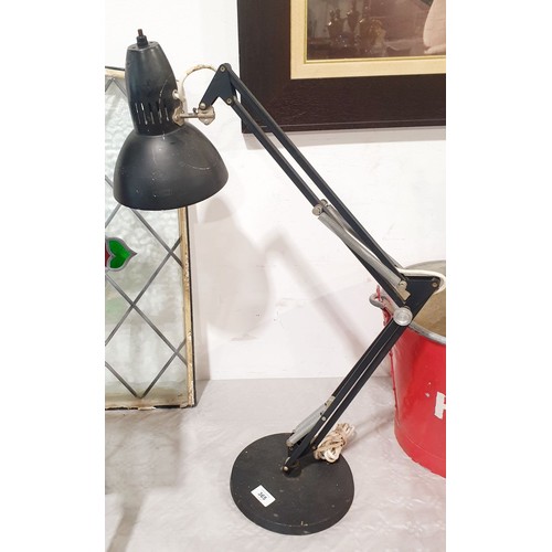 365 - A vintage angle poise lamp by Blanch Engineering, Auckland, New Zealand. No shipping.  Arrange colle... 