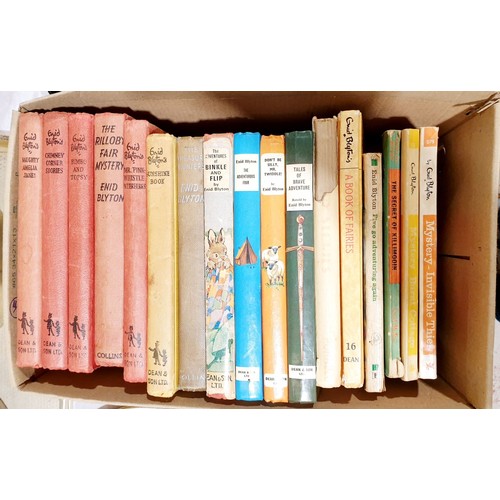 61 - A selection of Enid Blyton children's books. UK shipping £14.