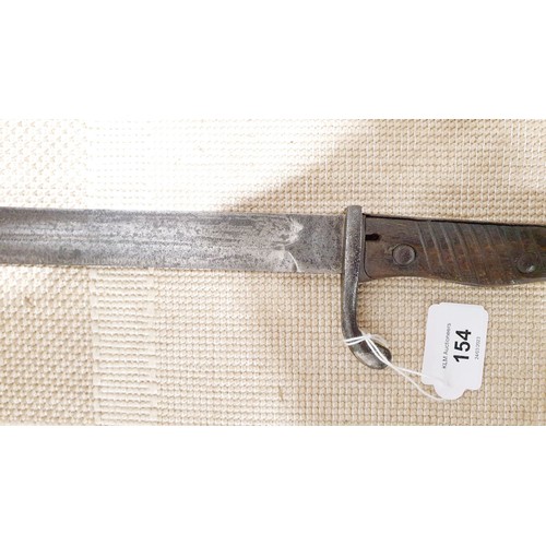 154 - A vintage German bayonet, maker Ack Ohliger & Co, Solingen, length 19.25