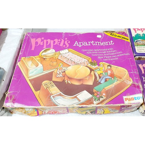 244 - A vintage boxed Palitoy Pippa's Apartment. No shipping. Arrange collection or your own packer and sh... 