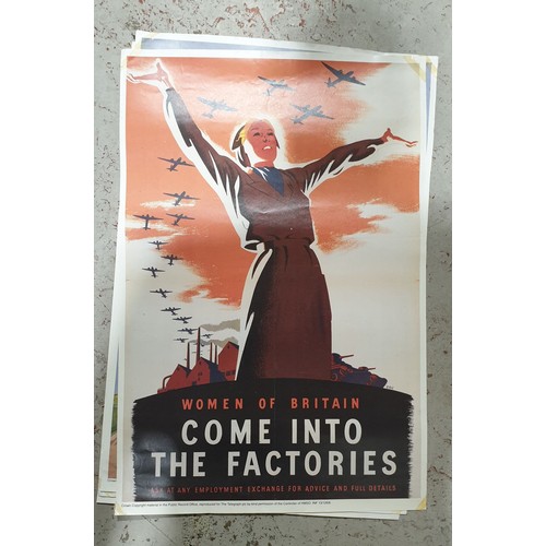 331 - Six reproduction war posters, 30