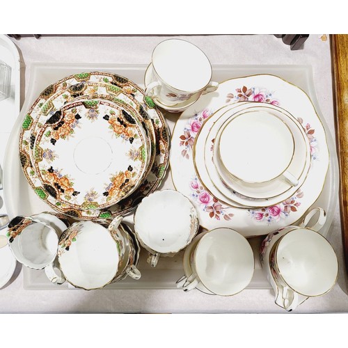 512 - Antique Park Palace tea ware together with Queen Anne tea ware. No shipping. Arrange collection or y... 