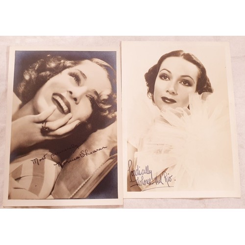 529 - Vintage film star photographs with autographs including Jean Harlow, royal memorabilia and military ... 