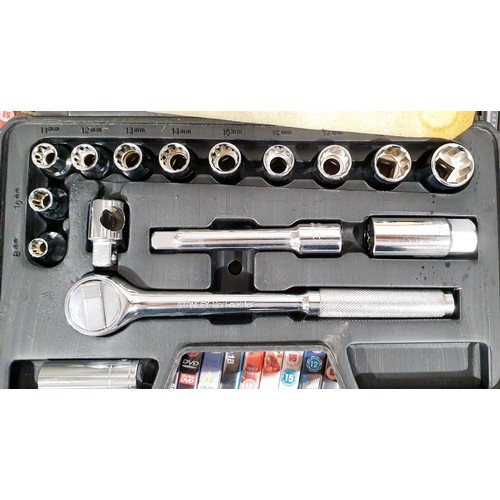 278 - A Stanley Workmaster socket set. UK shipping £14.