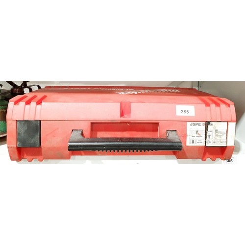 285 - A Milwaukee heavy duty jig-saw. No shipping. Arrange collection or your own packer and shipper, plea... 