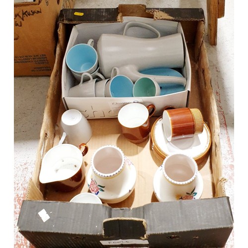 108 - A box of Poole Pottery ceramics. No shipping. Arrange collection or your own packer and shipper, ple... 