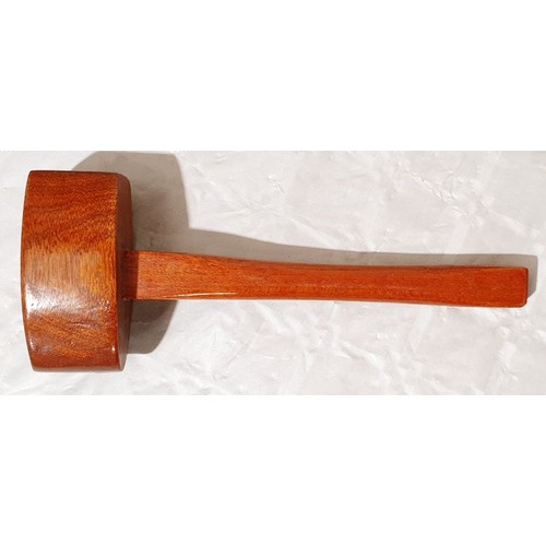 109 - A mahogany gavel, length 9.5