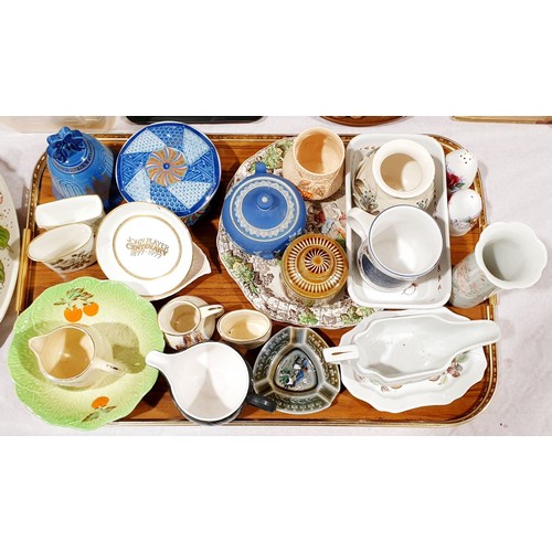 114 - A selection of ceramics including Wedgewood, Poole and Spode. No shipping. Arrange collection or you... 