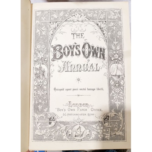 166 - An antique Boy's Own annual. UK shipping £14.