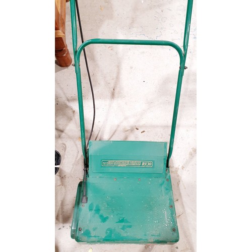 247 - A Lawn Raker 30 electric rake. No shipping. Arrange collection or your own packer and shipper, pleas... 