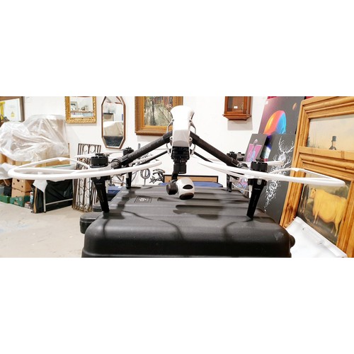 289 - An Inspire 1 professional camera drone with five batteries. No shipping. Arrange collection or your ... 