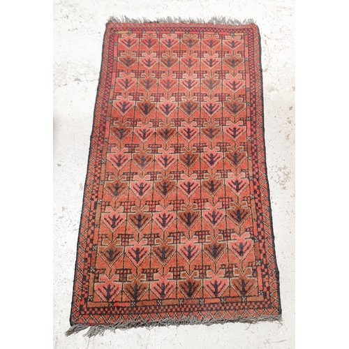 344 - An eastern rug, 39