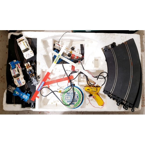 380 - A quantity of Scalextric. No shipping. Arrange collection or your own packer and shipper, please. El... 