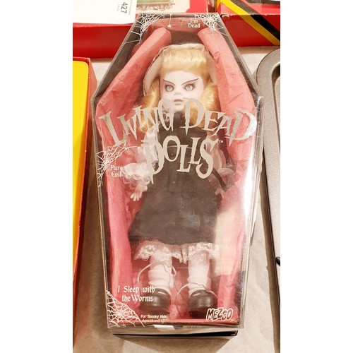 423 - A Mezto Living Dead doll, length 10.5